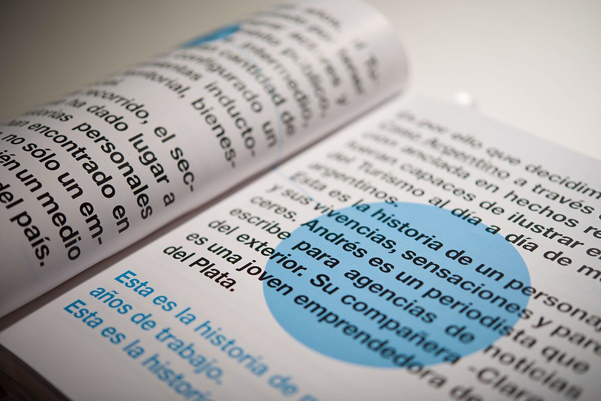 El Caso Argentino — Detalle tipográfico de las páginas